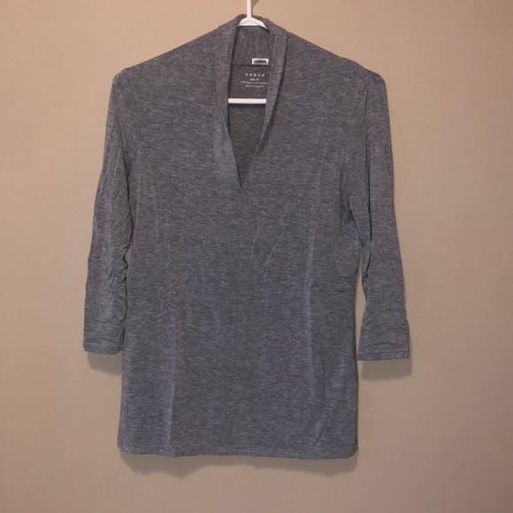 Grace Slit Neck Top - Picture 1 of 2